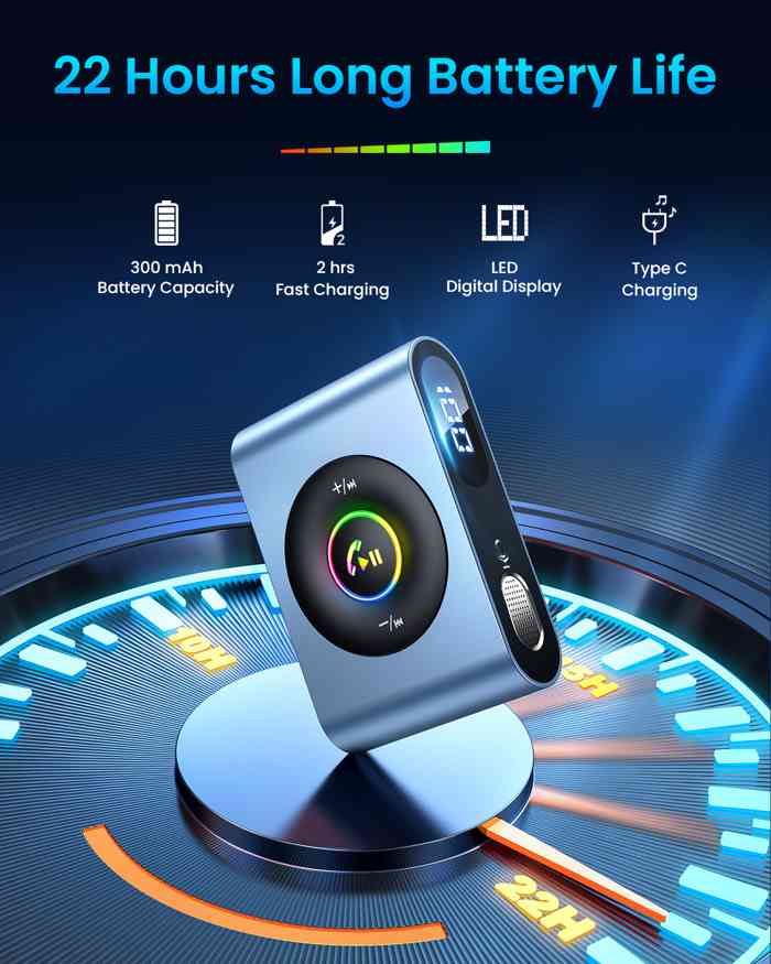 Joyroom JR-CB1 Bluetooth Wireless Receiver for Car Stereo/Home Stereo/Wired Headphones/Speaker